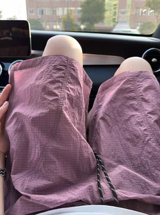 夏季 薄款 休闲运动高级感五分裤 新款 中裤 潮男短裤 男款 速干宽松男士