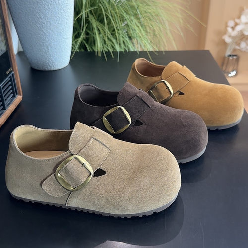 超洋气卡皮巴拉大头勃肯鞋女鞋