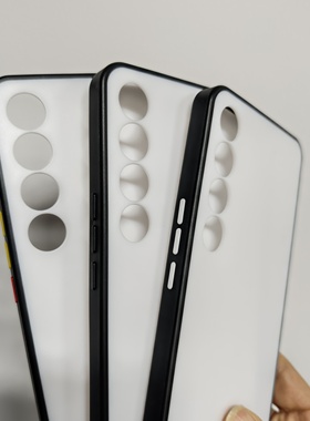 镜头齐平TPU侧软PC后硬适用魅族20Pro手机壳20Classic撞色磨砂壳防指纹波澜条纹保护套唯魅科技边框瓦愣白色