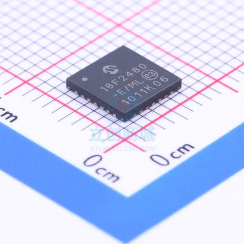 全新 PIC18F2480-E/ML MICROCHIP(美国微芯) QFN-28_6x6x065P