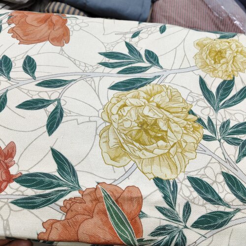 瑕  绣球花  汉麻加厚床单   160×210cm