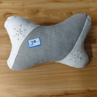 加厚雨露汉麻 颈枕 车载靠枕夏季 汽车用 头枕 一对