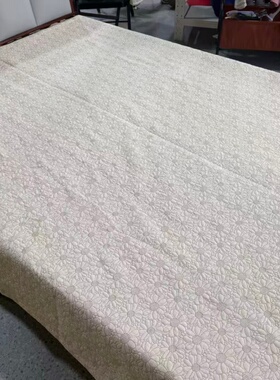 【太阳花 汉麻床盖 】面料100%雨露汉麻人字纹 厚实柔软