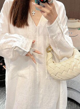 Kalman | 经典老钱~~休闲气质款中长衬衫裙   欧货