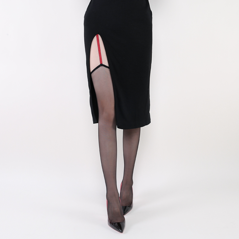 多款式吊带一体丝袜黑丝