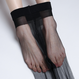 高透0d黑丝超薄透明10D黑色免洗丝袜透肤隐形超透无痕T裆连裤 袜