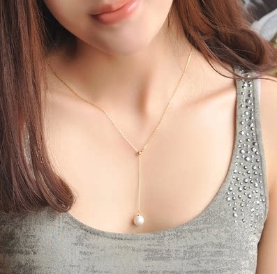 925純銀珍珠項鏈鎖骨鏈女氣質時尚甜美簡約日韓國防過敏七夕禮物在類目 飾品/流行首飾/時尚飾品新, 項鍊中 - 來自Buy2taobao.com提供專業的淘寶代購服務