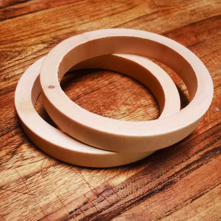 瑕疵清仓木头镯子大漆漆画材料diy练手木手镯饰品