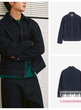 直邮韩国代购 Mind Bridge23春秋男士牛仔休闲夹克衫外套MXJP6150