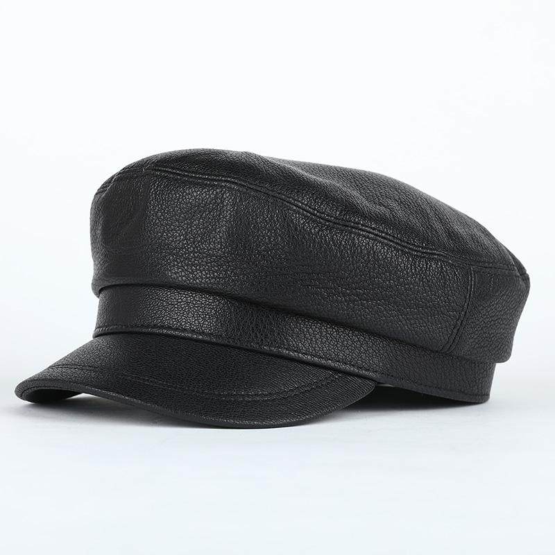 秋冬季真皮帽子男女羊皮平顶帽百搭学生帽报童帽中老年机车解放帽,服饰配件/皮带/帽子/围巾,帽子,淘宝优惠券,粉丝福利购,淘宝优惠卷