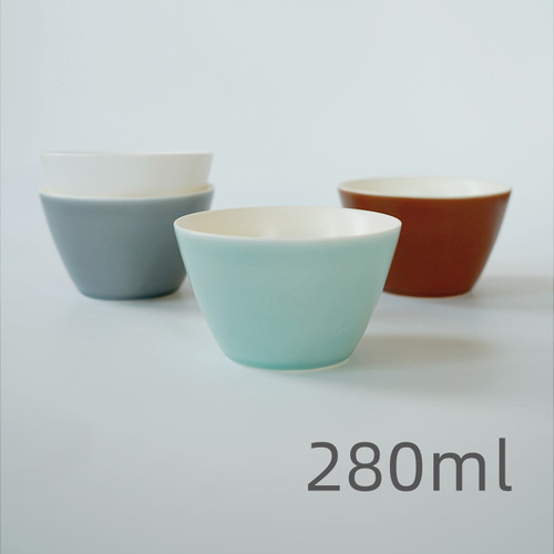 叶子手作280ml哑光猪口杯咖啡杯