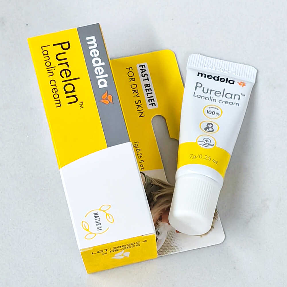 美德乐纯羊脂膏7g  保湿舒缓 干燥皮肤滋润 舒缓羊毛脂 口唇 手足