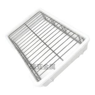 304不锈钢动物厕尿盆狗尿盘便器防踩屎中型小型犬大号大型防粘脚