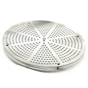 不锈钢防糊篦子煮面炉卤煮专用篦子卤肉筛网冲孔加厚锅底篦子加强