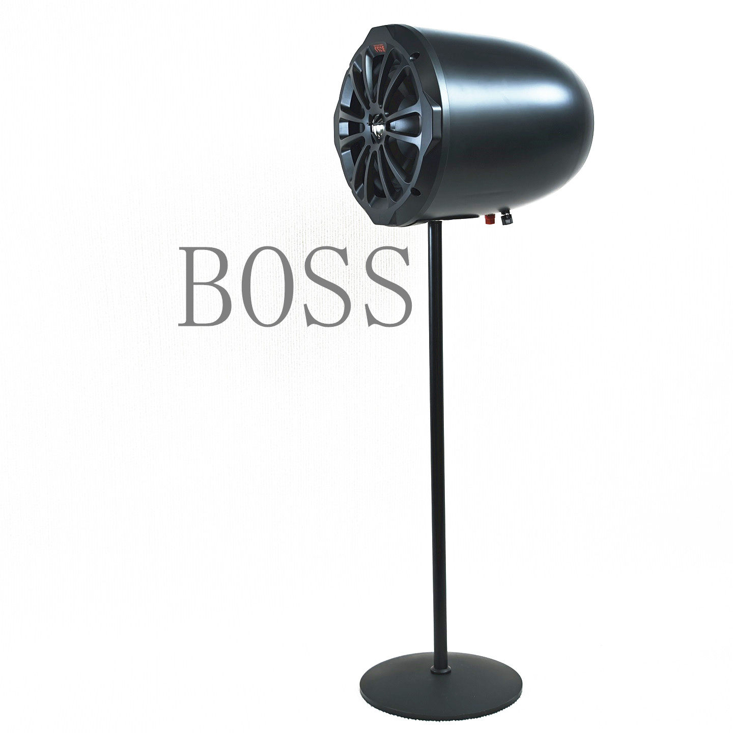 BOSS8寸大同轴无源音箱独立高音落地式音柱铸铁底座45Hz~20kH发烧