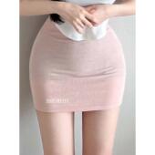 51STUDIO自制ZL508欧尼BI备 紧身包臀半身裙 性感显腿长松紧腰修身