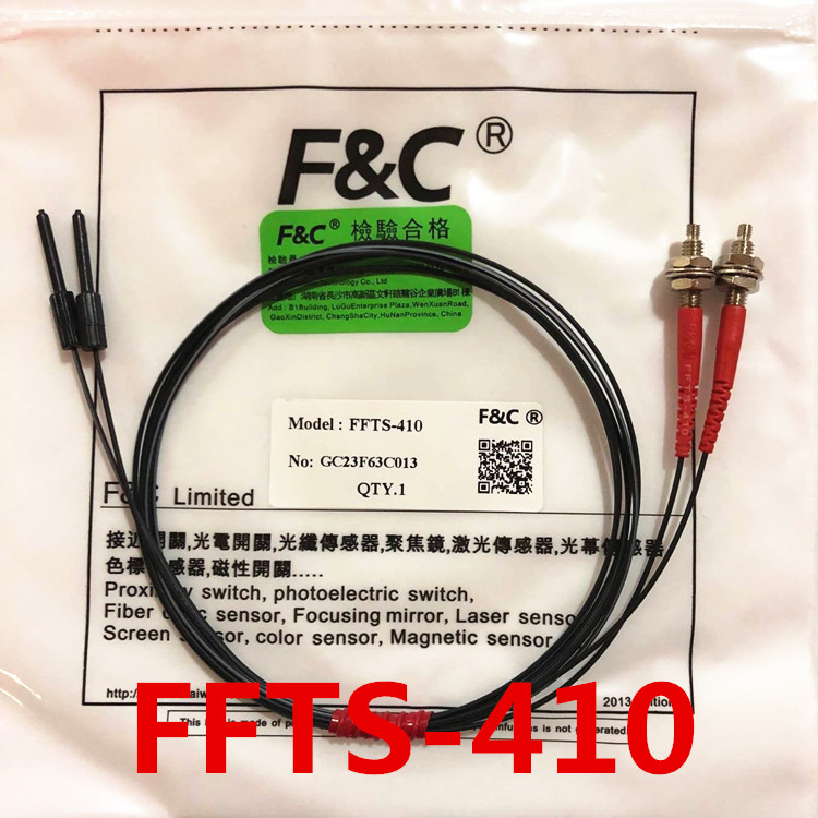 原装全新嘉准传F&C光纤传感器FFTS-410探头FFTS-420-I/S/M/L正品