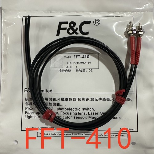 原装全新嘉准F&C光纤传感器FFT-410对射光纤FFT-420替代E32-TC200 - 封面