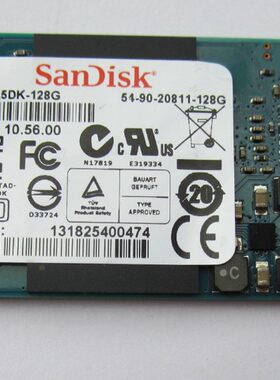 Sandisk/闪迪 MSATA 32G 64G 128GSSD 固态硬盘 MLC