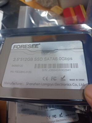 FORESEE  江波龙 SATA3  串口 240G  256g  512G SSD 固态硬盘