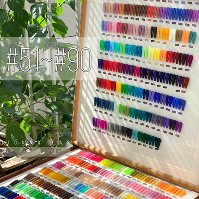 纯色系列 款式搭配 彩绘色块 法式UV不可卸光疗胶3g #51～#90