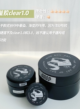 【多功能胶】Dion多功能建构胶 可晕染 超硬 塑形延长光疗胶