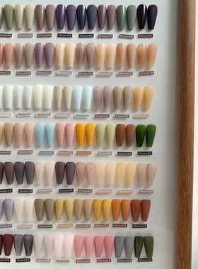 【DionNaillArt】NONO系列 低饱和度奶茶奶油美甲色胶3g装#30~#63
