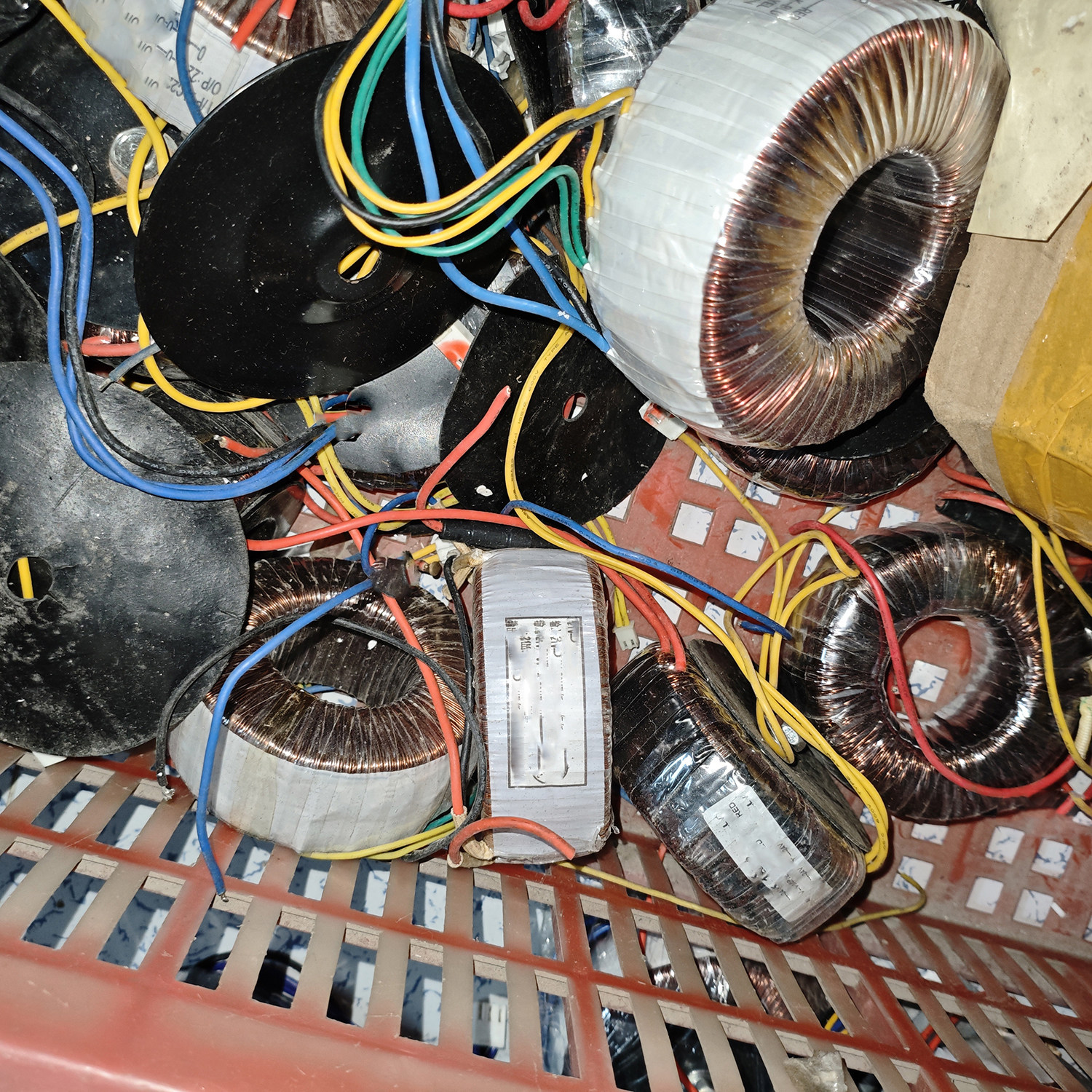 拆机剪线800W1200W圆形变压器音响火牛功放电源双36V电压隔离变压