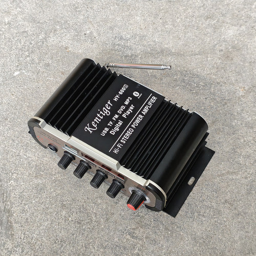 BT-600功率放大器12V80W蓝牙hifi响功放机家用车载蓝牙播放