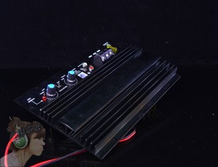 全音纯低音切换大功率汽车功放/12V声道功放板/超重低音喇叭450W