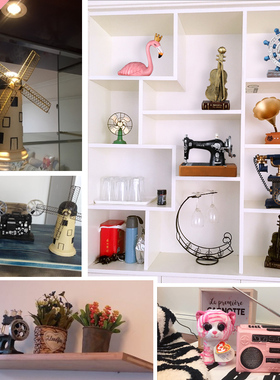 家居客厅欧式风酒柜装饰品留声机