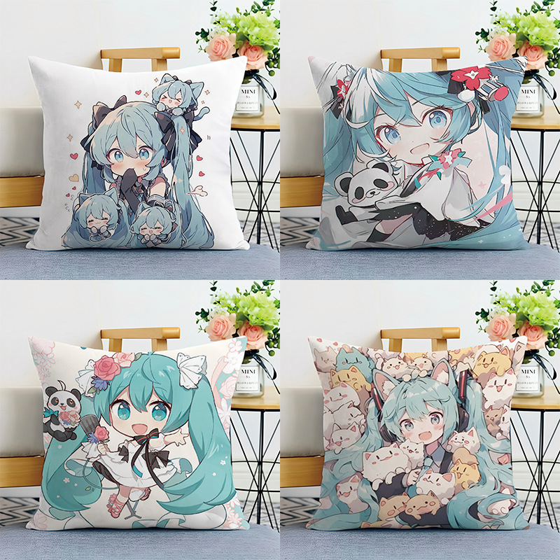 新款初音未来抱枕Miku二次元动漫