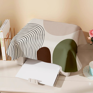 小清新风格打印机防尘罩遮灰布冰箱防尘盖布空气炸锅防尘万能盖巾