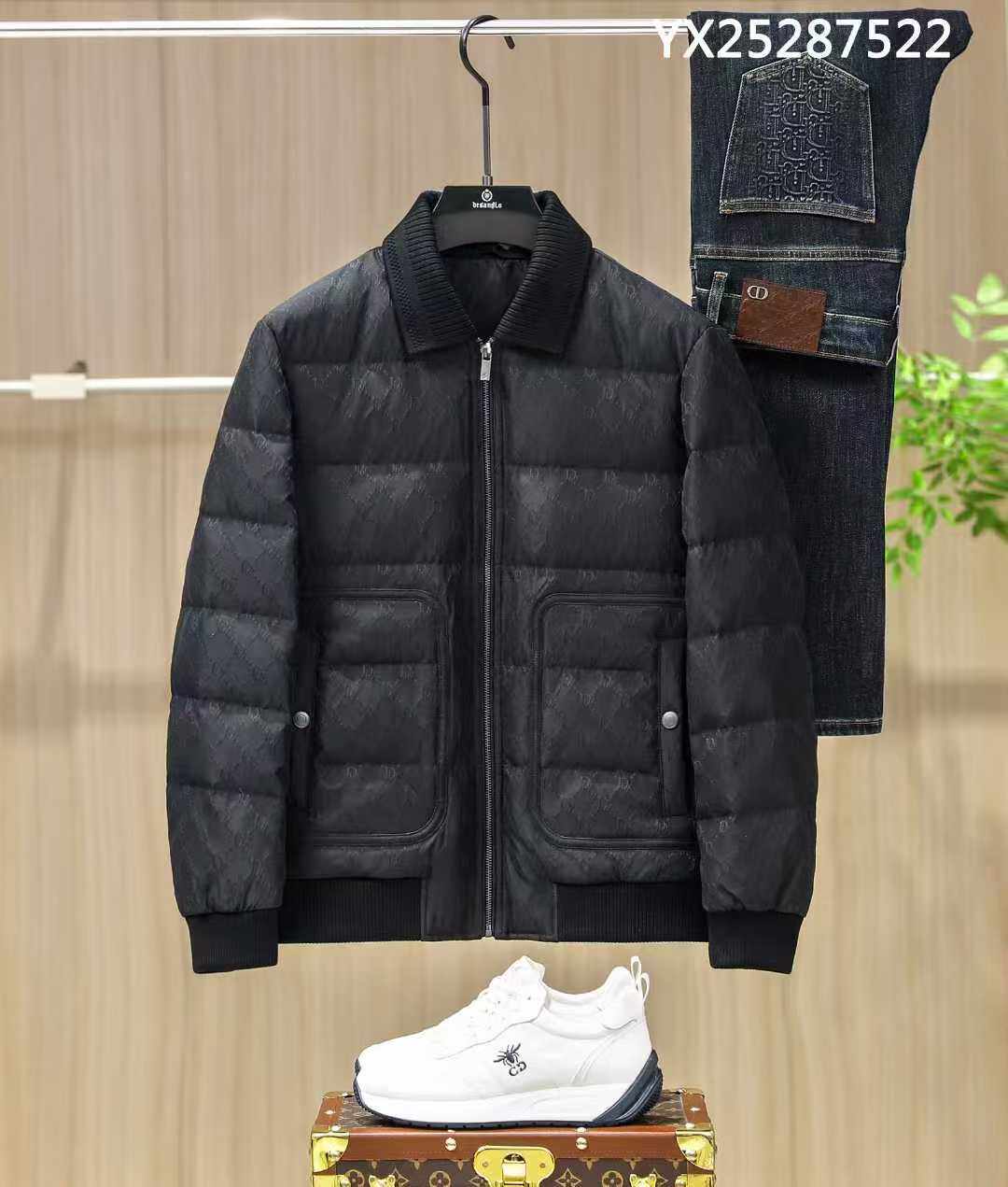 Desandlo德尚德罗2026新款冬装男士翻领羽绒服外套羽绒服羽绒服