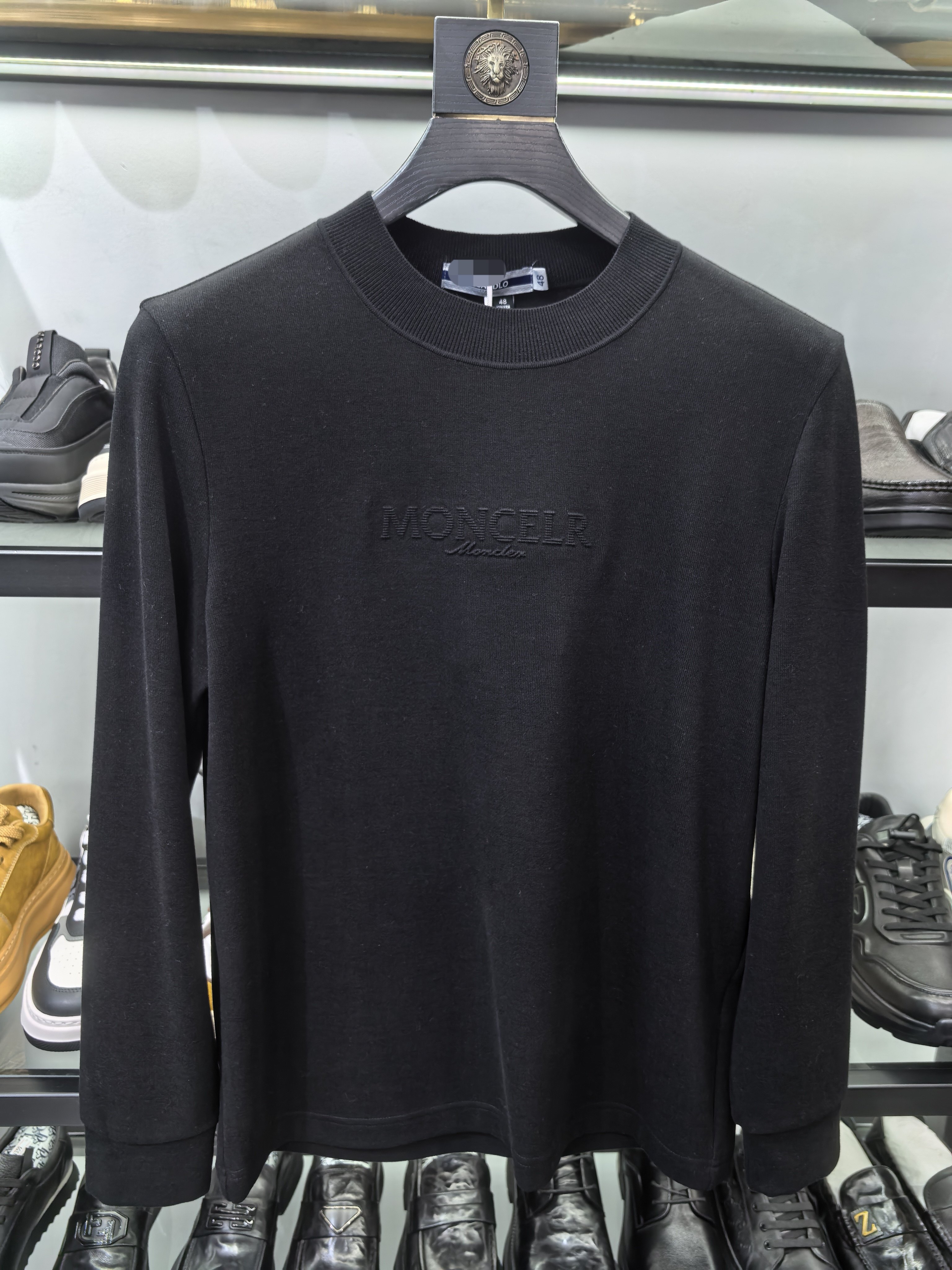 2026年秋季新款男山羊绒打底衫休闲长袖加绒打底衫T恤欧货男士