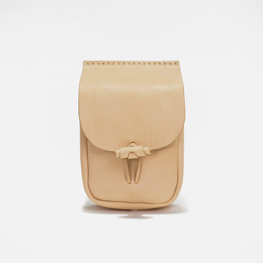 [Carpenter line] LINE ARTISANAL Original brand The first layer Vegetable tanned leather Sew Mini One shoulder Waist bagin the Leather/Lady bags/Men's bag, Men's bags  category - from Buy2taobao.com to provide professional Taobao agent buy service