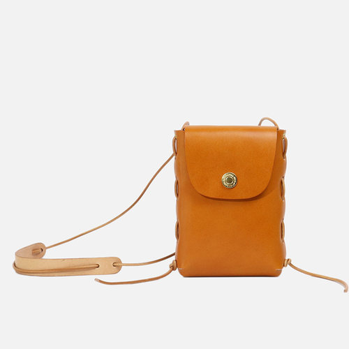 LINEARTISANAL迷你手机包真皮