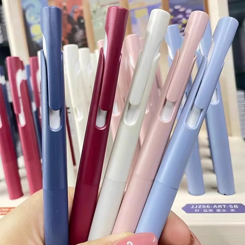 粉丝福利/日本减振中性笔名画限定JJZ66黑色0.5全套5支