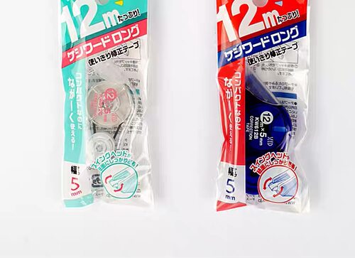 原装进口/日本SEED大容量修正带组合12米