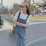 现货新款牛仔吊带背带裤057-7905-P115K168套装P145K198，商品下架区，唯尔萱