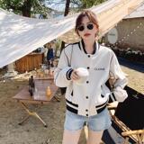 春装拼接外套棒球服上衣5805-P130K188，女装短外套，2B080
