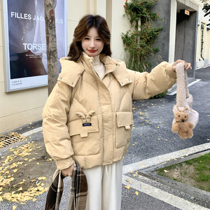 新款 新标90绒鹿角短款羽绒服 9212p290k458图片
