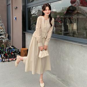 长袖套装两件套连衣裙 8800-P155K218图片