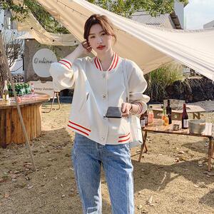 春装米色外套棒球服上衣 5807-P125K188图片