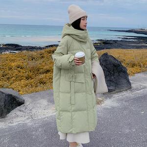 新款 2026年冬季豆绿色羽绒服 90绒 8777-P325控488图片