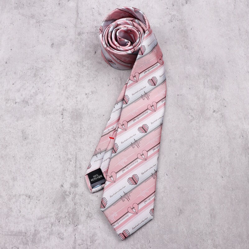 原创设计粉色心跳刺绣领带7CM百搭JK女学生制服配件小物手打礼物,服饰配件/皮带/帽子/围巾,领带,淘宝优惠券,粉丝福利购,淘宝优惠卷