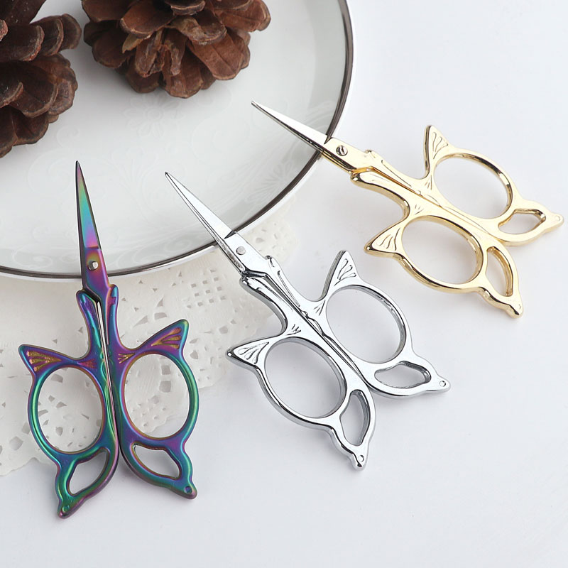 金色工具家用十字绣线头剪小剪刀