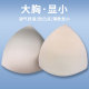 文胸罩乳垫片泳衣海绵三角杯内衣小插片透气替换防凸点专用超薄款