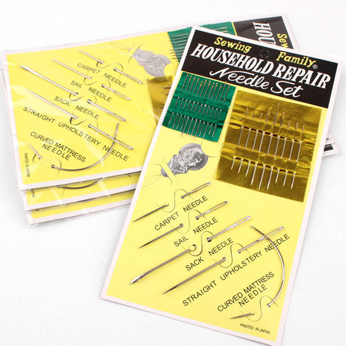 手工刺绣麻袋地毯弯针工具皮革