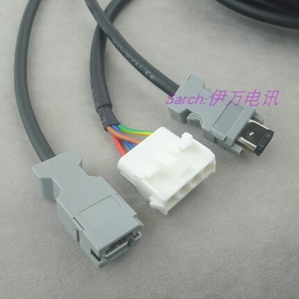 安川SGDV伺服电机线JZSP-CMM00-05-E动力线CMM01保持制动器CMM11